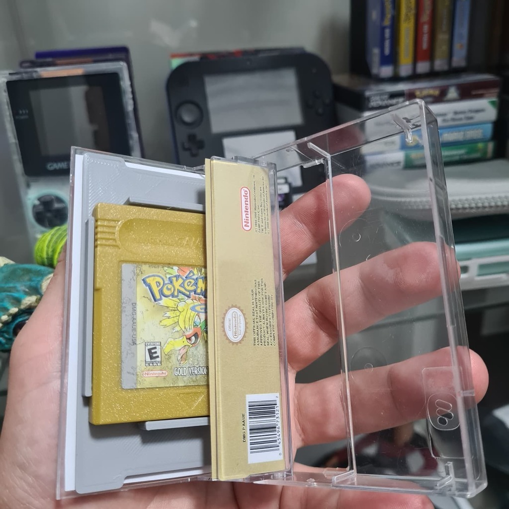 Free 3D file Gameboy cassette case insert 📼 ・3D printer design to