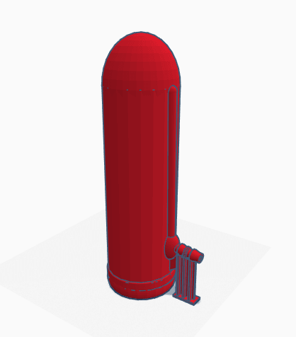 Penis pump with lower nozzle STL File for Cults