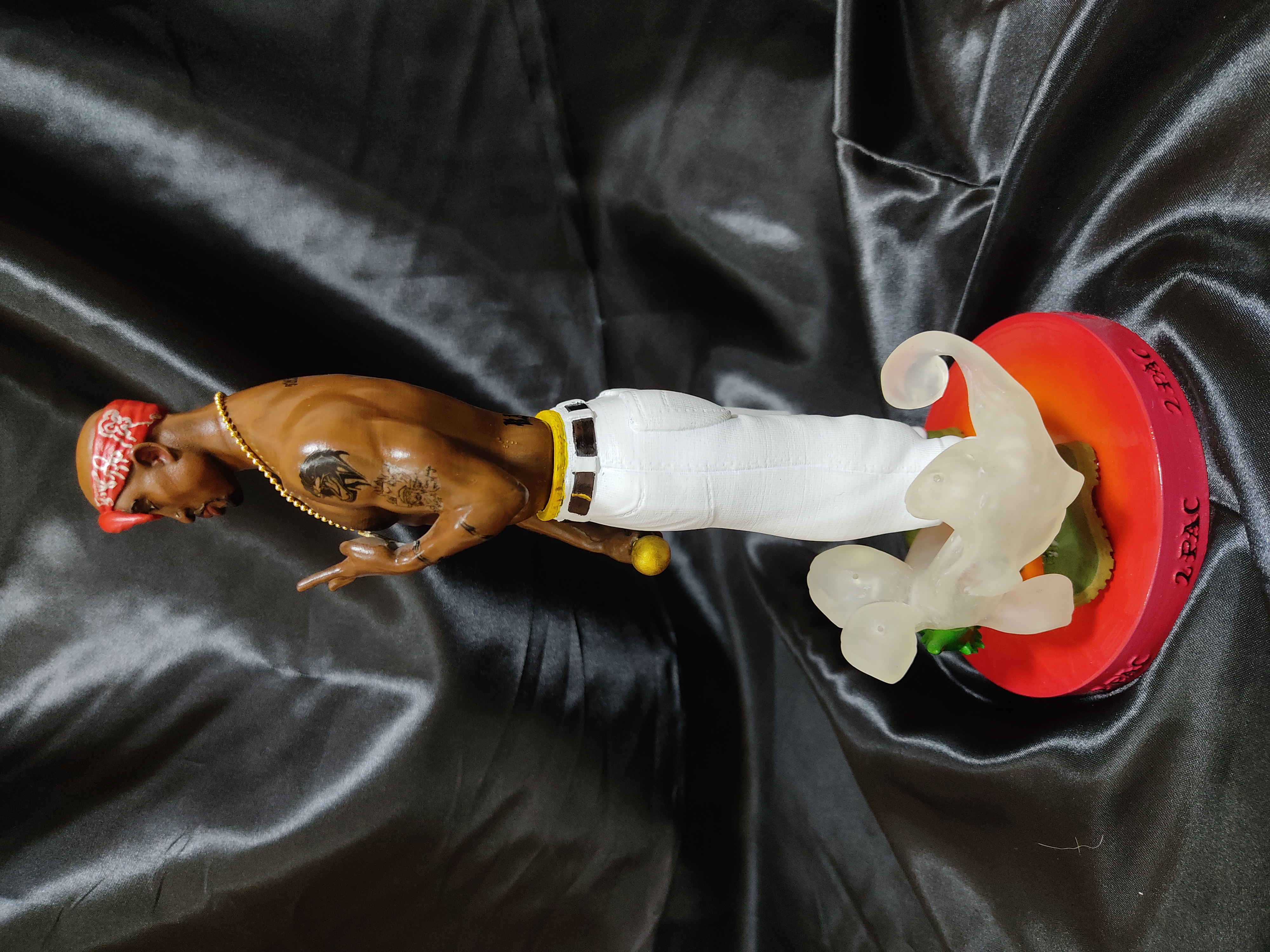 🎨 TuPac Shakur -THe Legend Of Rap- 25 cm・3D Print with the Ender