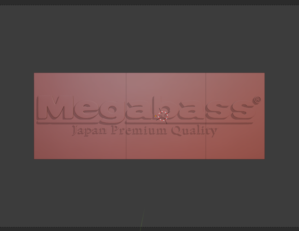 🎣 MEGABASS SIGN・Free STL File for 3D printing・Cults