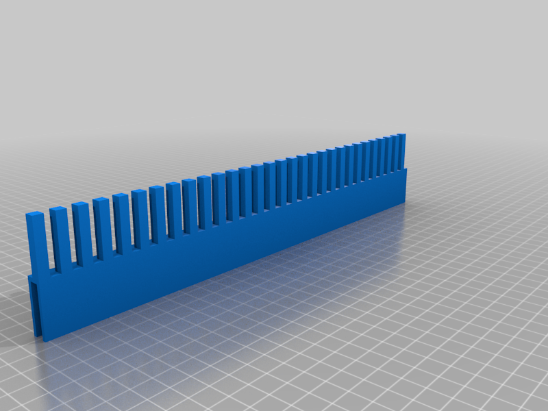 Free 3D file Aquarium Comb Customizable 🐾 ・Object to download and to 3D ...