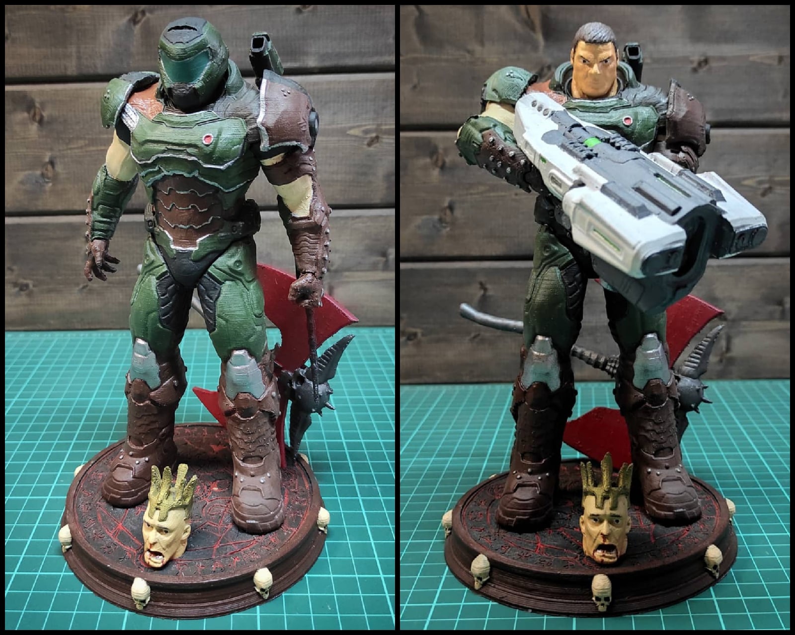 3D printing DOOM SLAYER WHITH BGF • made with anycubic mega s・Cults