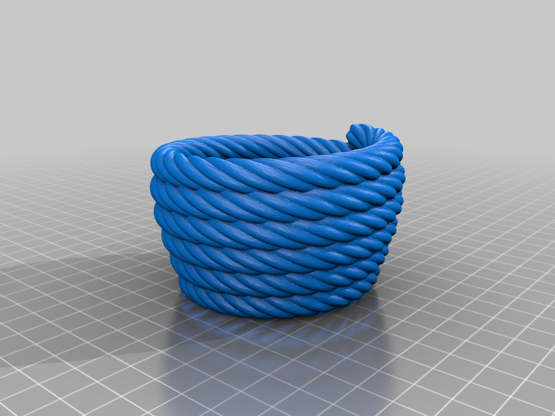 3d Printer Rope Free 3D file Nesting Rope Bowls 🥣・3D printer design to download・Cults