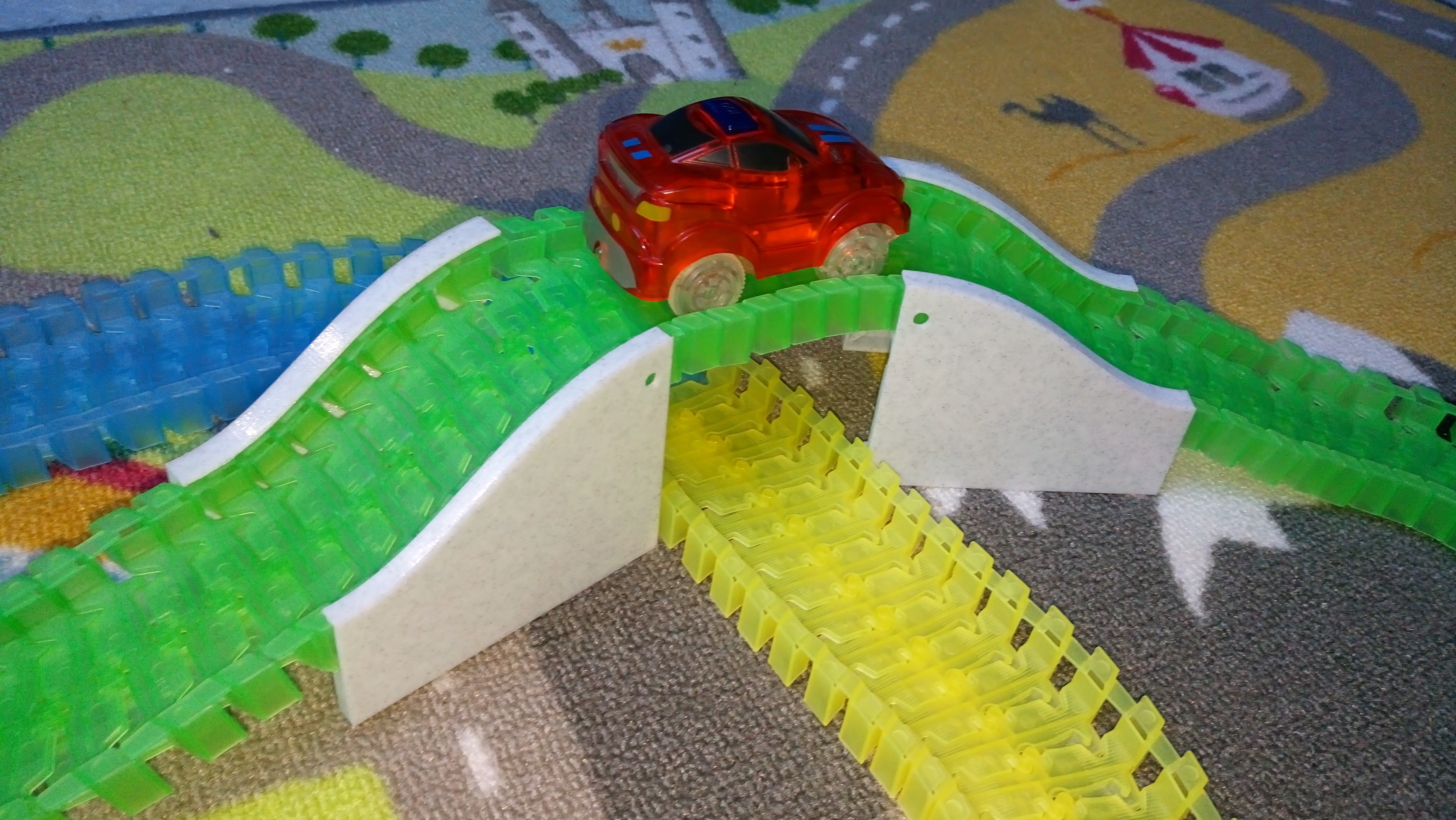 🪄 Pont magic tracks - Magic tracks bridge・Free 3D File for ・Cults