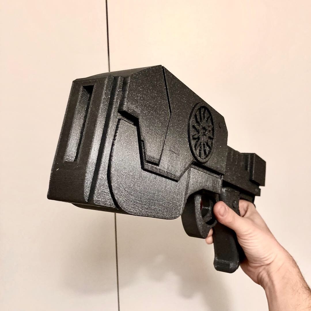 Imprimer en 3D Element Gun Gun Star-Lord • Fabriqué avec une imprimante ...