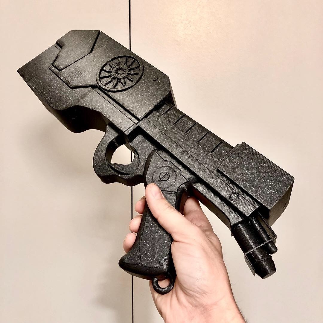 Imprimer en 3D Element Gun Gun Star-Lord • Fabriqué avec une imprimante ...