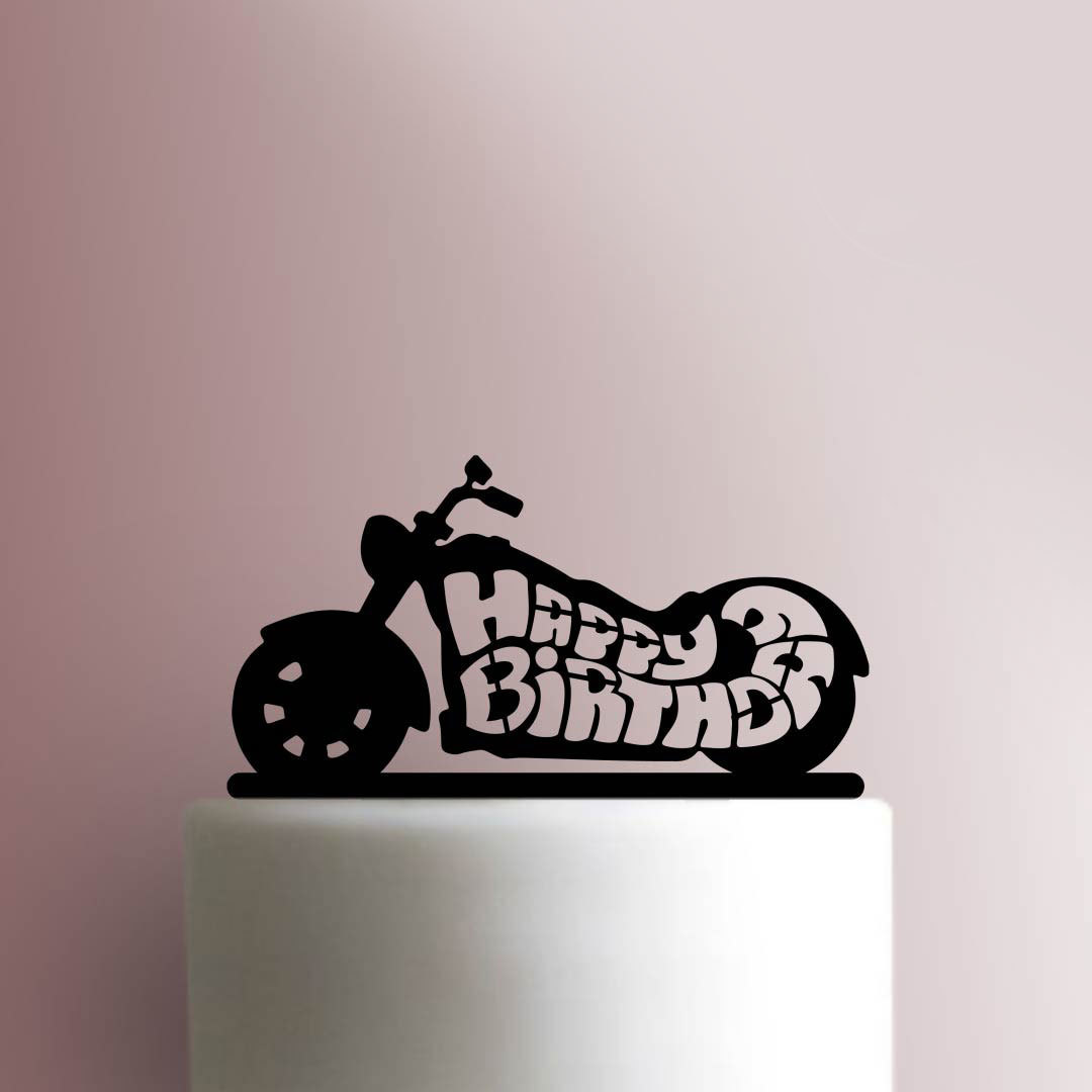 STL file Motorcycle cake topper 🏍️ ・3D printer model to download・Cults