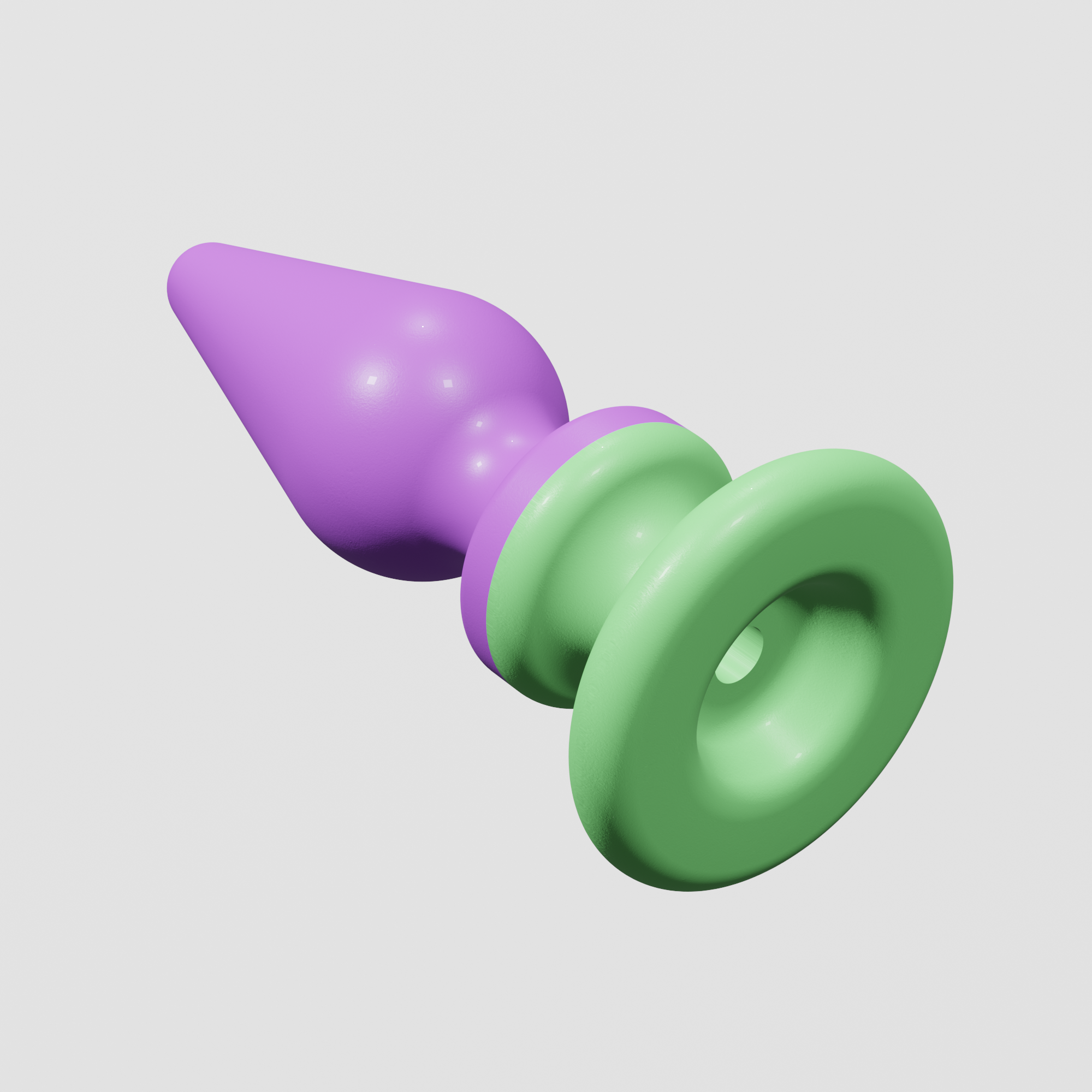 Butt Plug - Multiple Sizes - FreeFree STL File for Cults