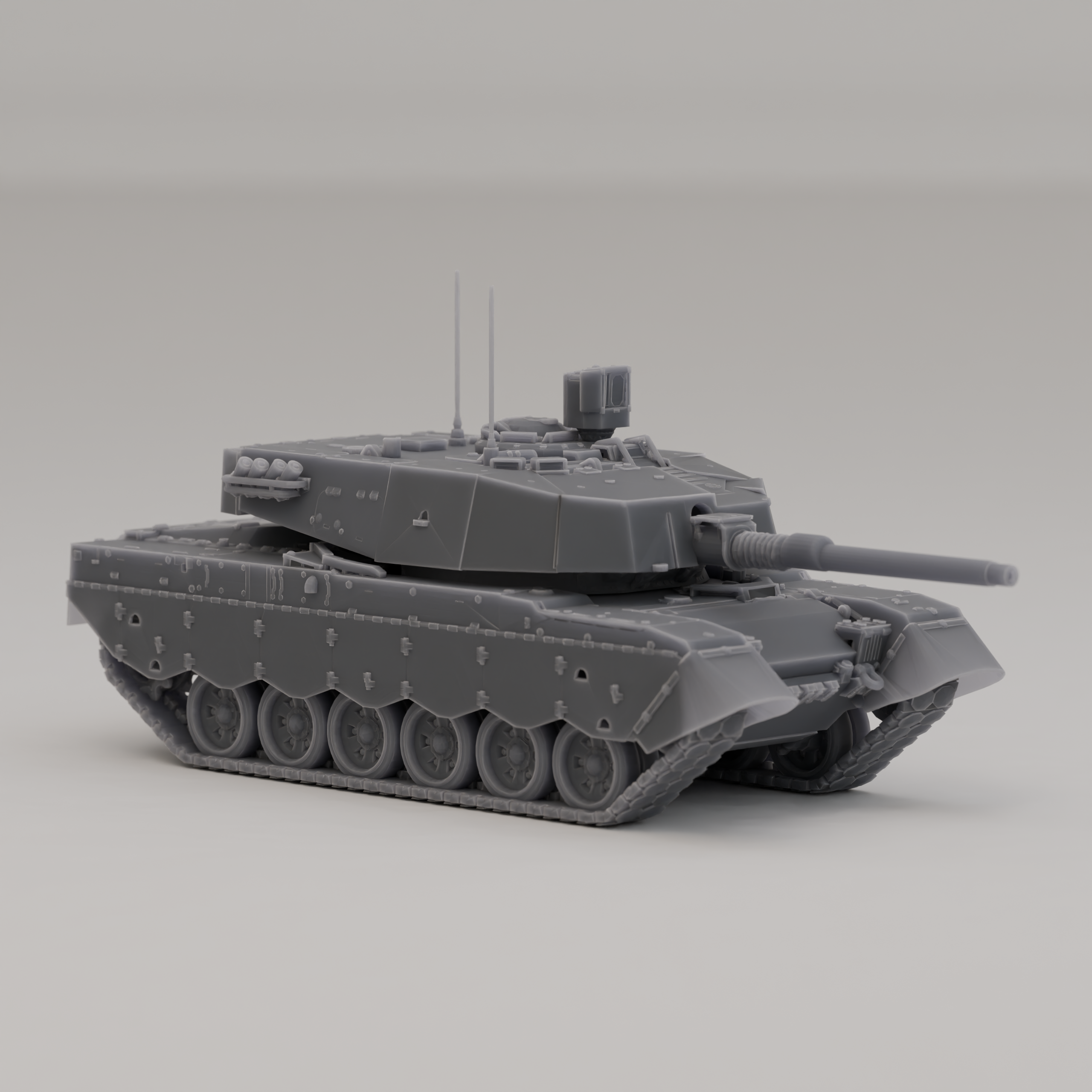 🇿🇦 Olifant Mk.2 (MBT, South Africa, Modern, 2005)・ 3D File for 3D ...