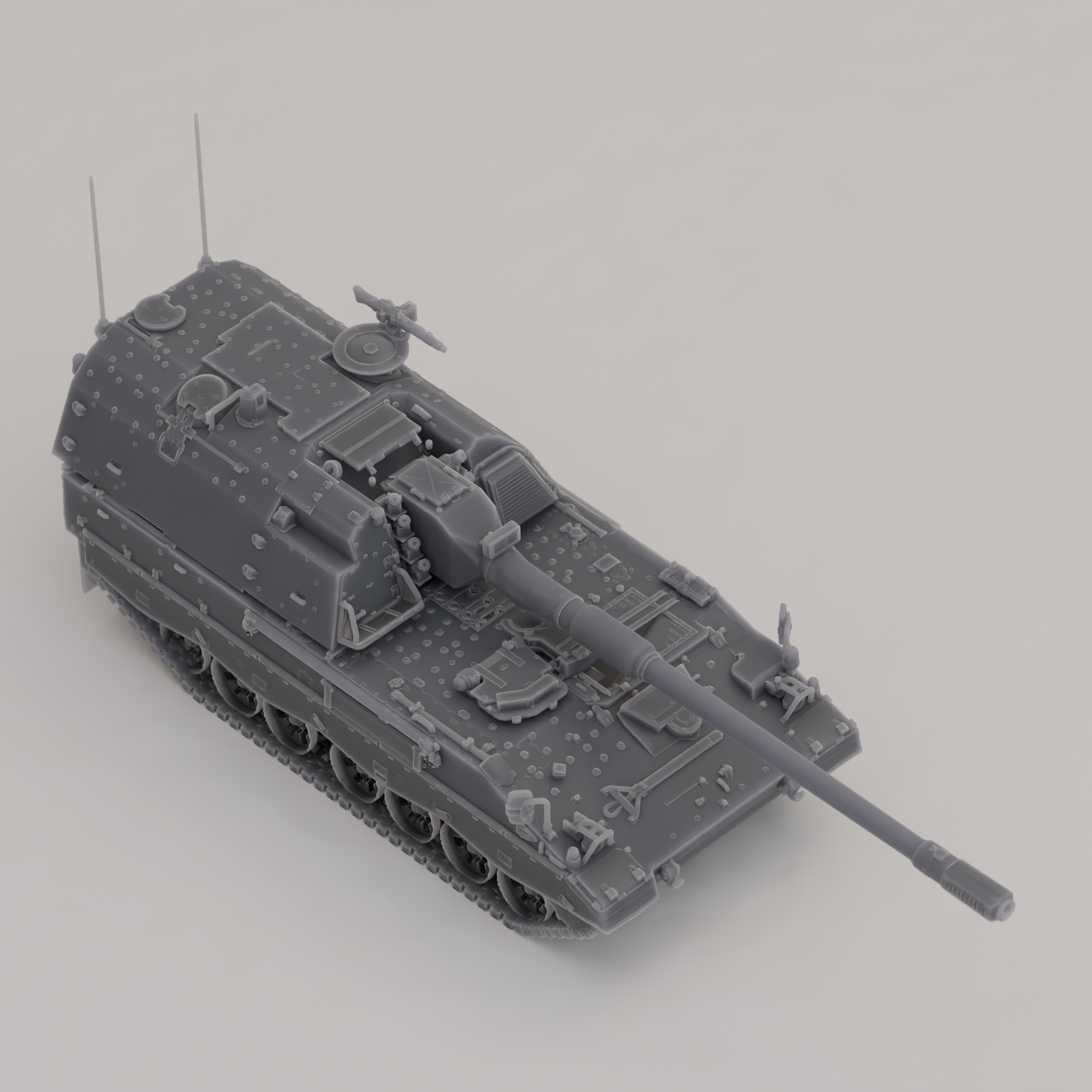 🇩🇪 Panzerhaubitze 2000 – PzH 2000 (SPH, Germany, Modern, 1998)・ 3D File ...