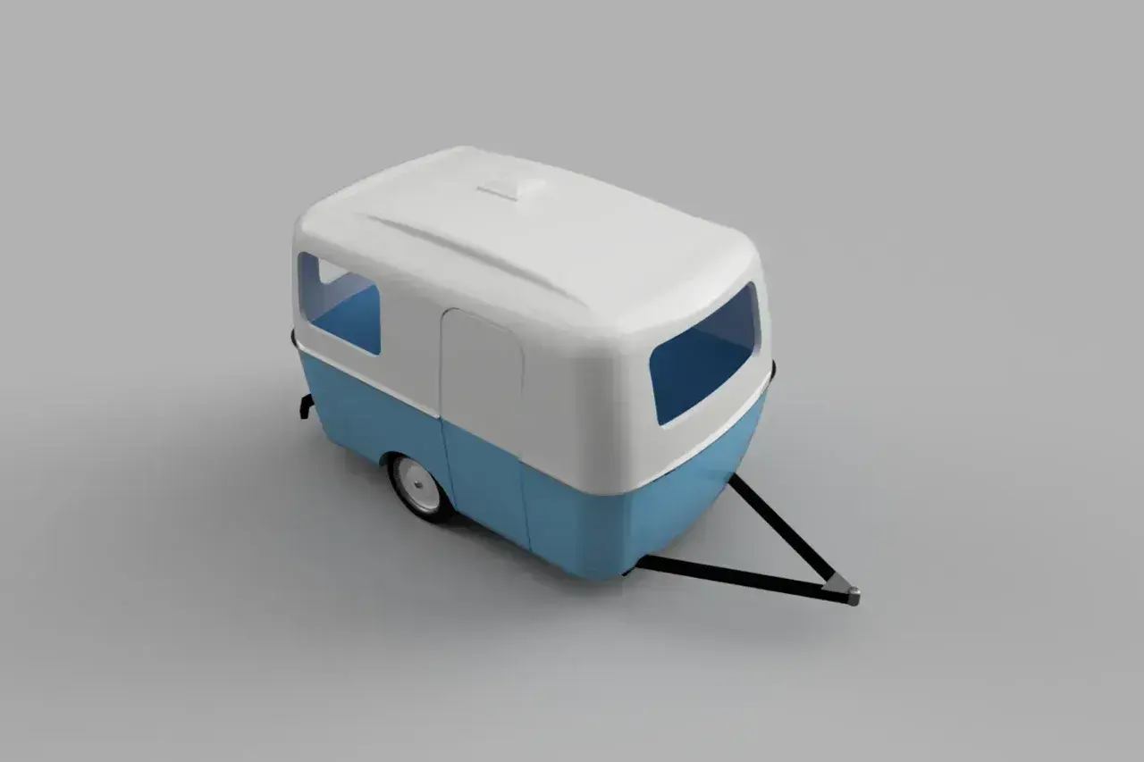 🚐 Boler Trailer・Free 3D File for ・Cults