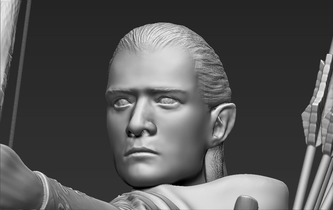 STL file Legolas The Lord of the Rings 3D printing ready stl obj 🧙‍♂️ ...