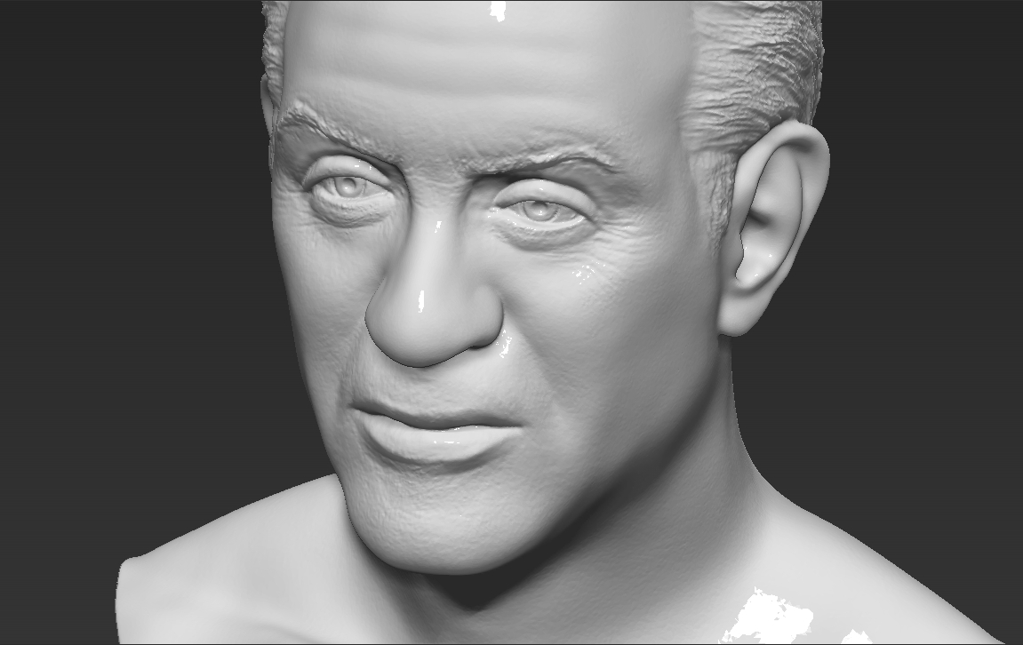 3D file Sylvester Stallone Rocky Balboa bust 3D printing ready 👤 ・3D ...