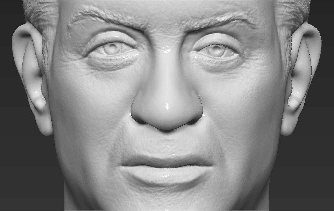 3D file Sylvester Stallone Rocky Balboa bust 3D printing ready 👤 ・3D ...