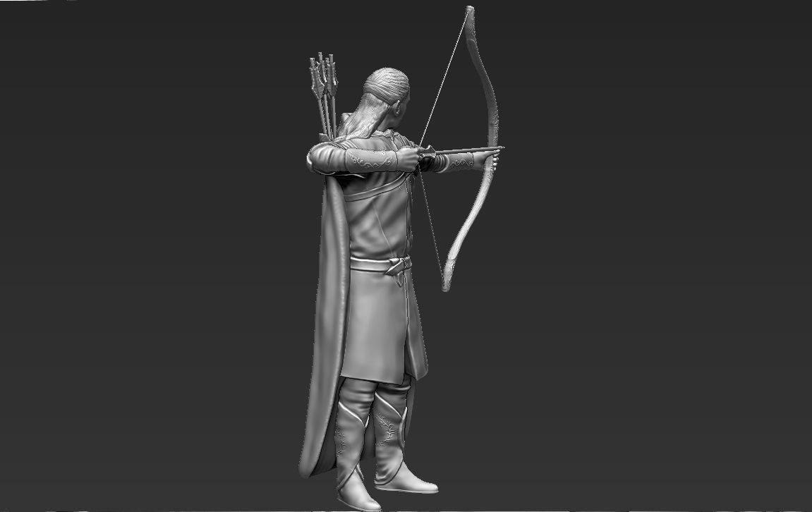 STL file Legolas The Lord of the Rings 3D printing ready stl obj 🧙‍♂️ ...