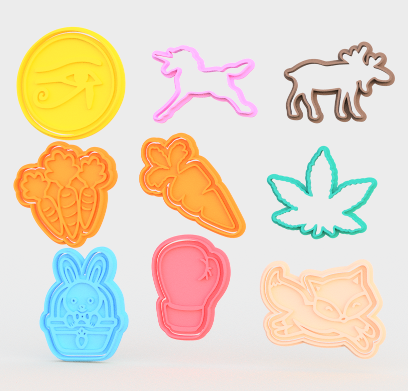 Screenshot_1.png Conjunto de 9 cortadores de biscoitos diversos