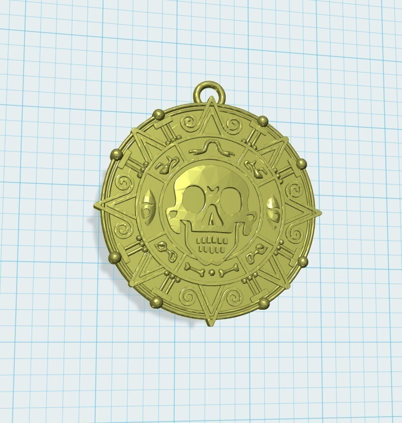 Free STL file Gold coin keychain 🪙 ・3D printer model to download・Cults