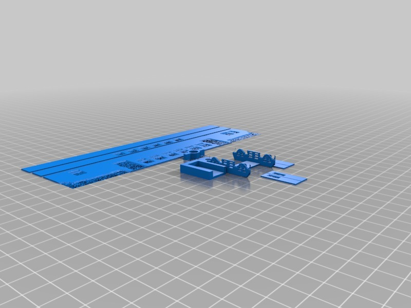 Free 3D file H0 double decker passenger coach RK 🧑‍🔧・Object to download ...