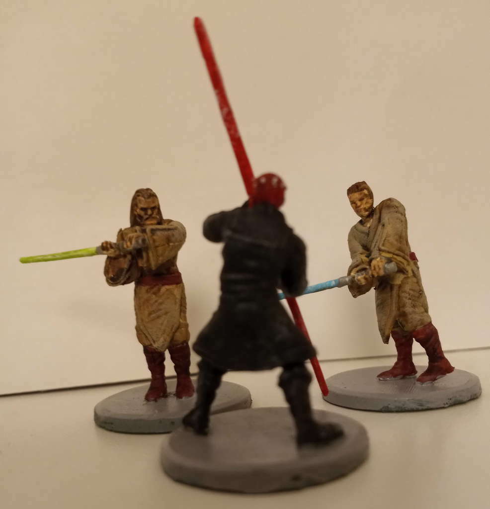 🎲 Random 28mm Jedi・Free 3D File for ・Cults