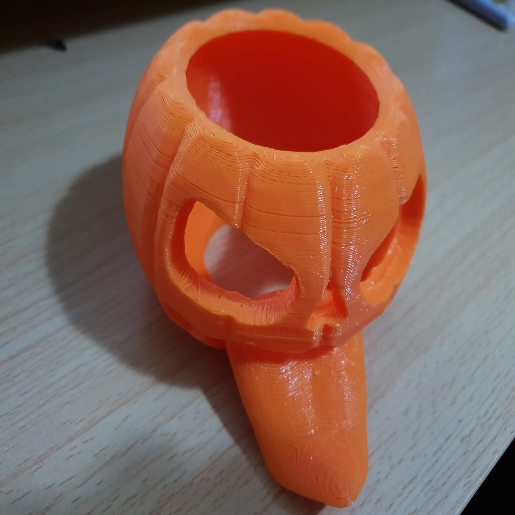 🎃 Cheeky Jack-O'Lantern・Free 3D File for ・Cults