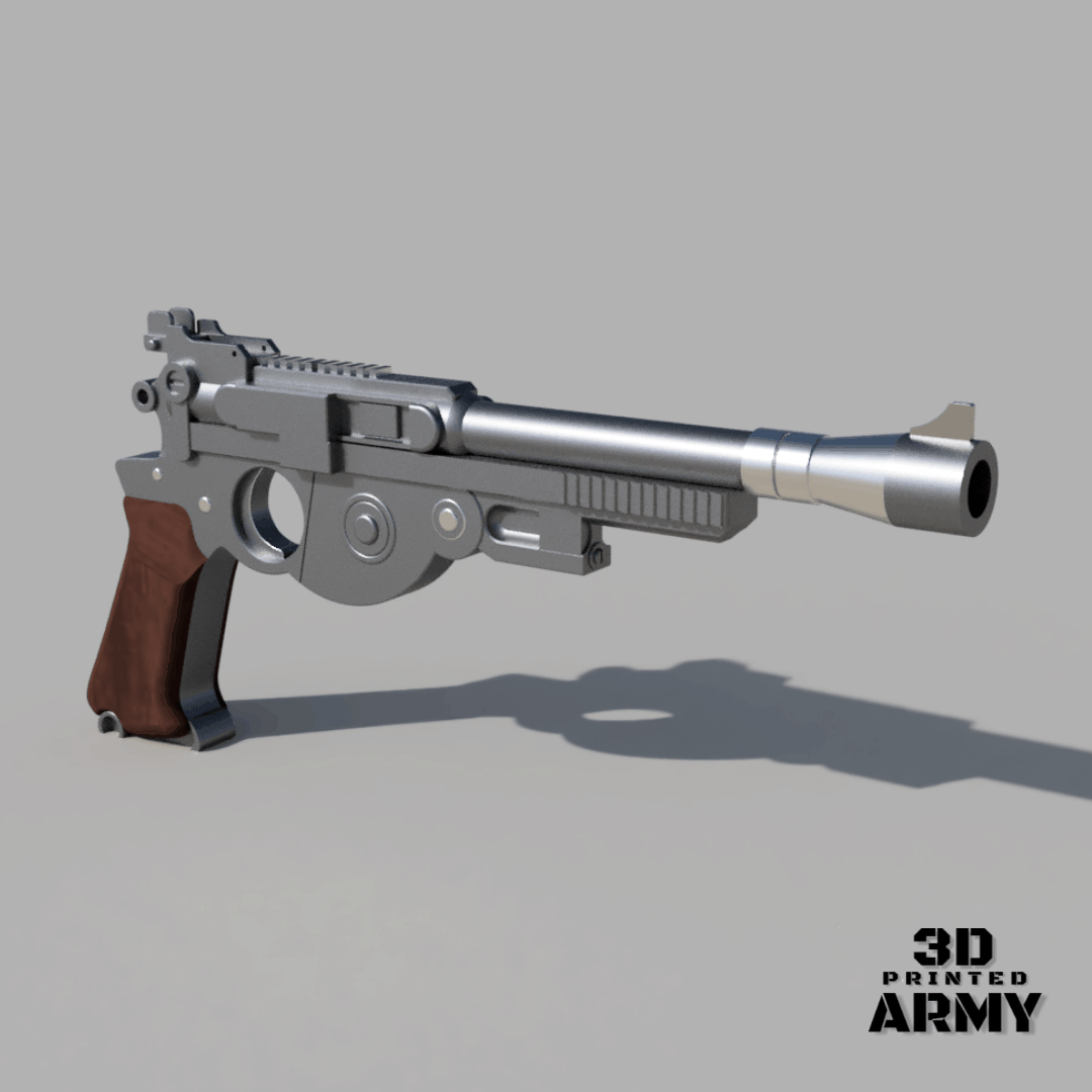 Mandalorian side blaster - IB 94・ STL File for ・Cults