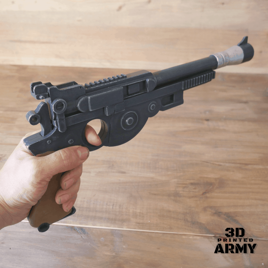 Mandalorian side blaster - IB 94・ STL File for ・Cults