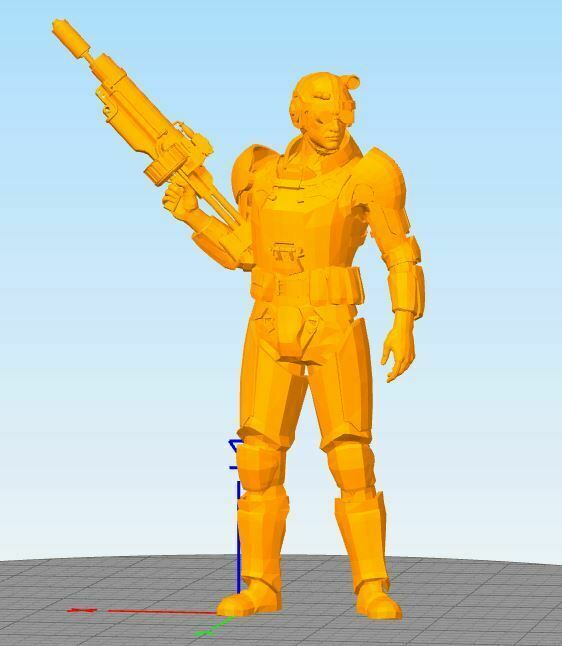 🎨 Gunner・Free 3D File for ・Cults