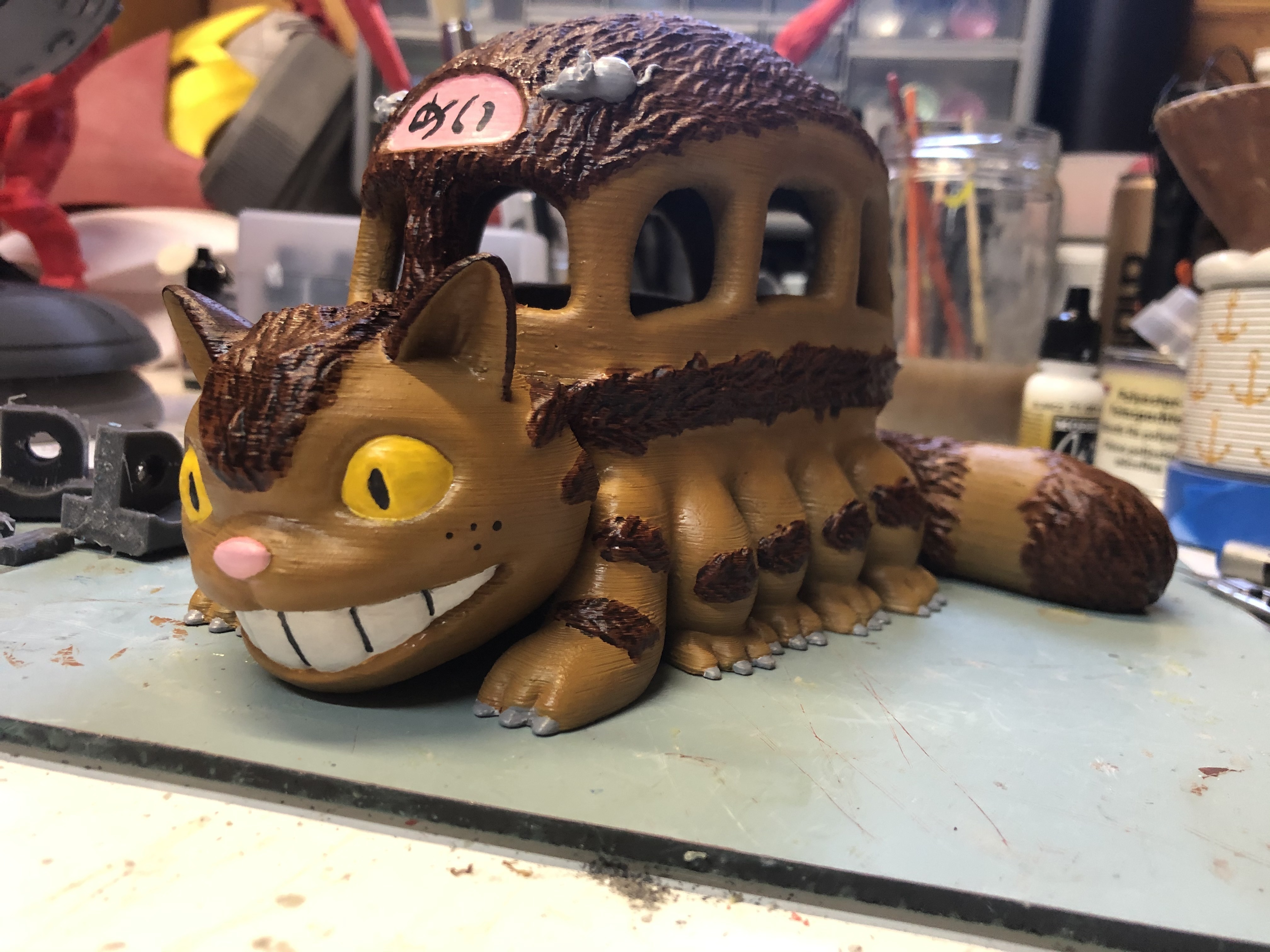 🚌 Catbus(My Neighbor Totoro)・3D Print with the Alfawise