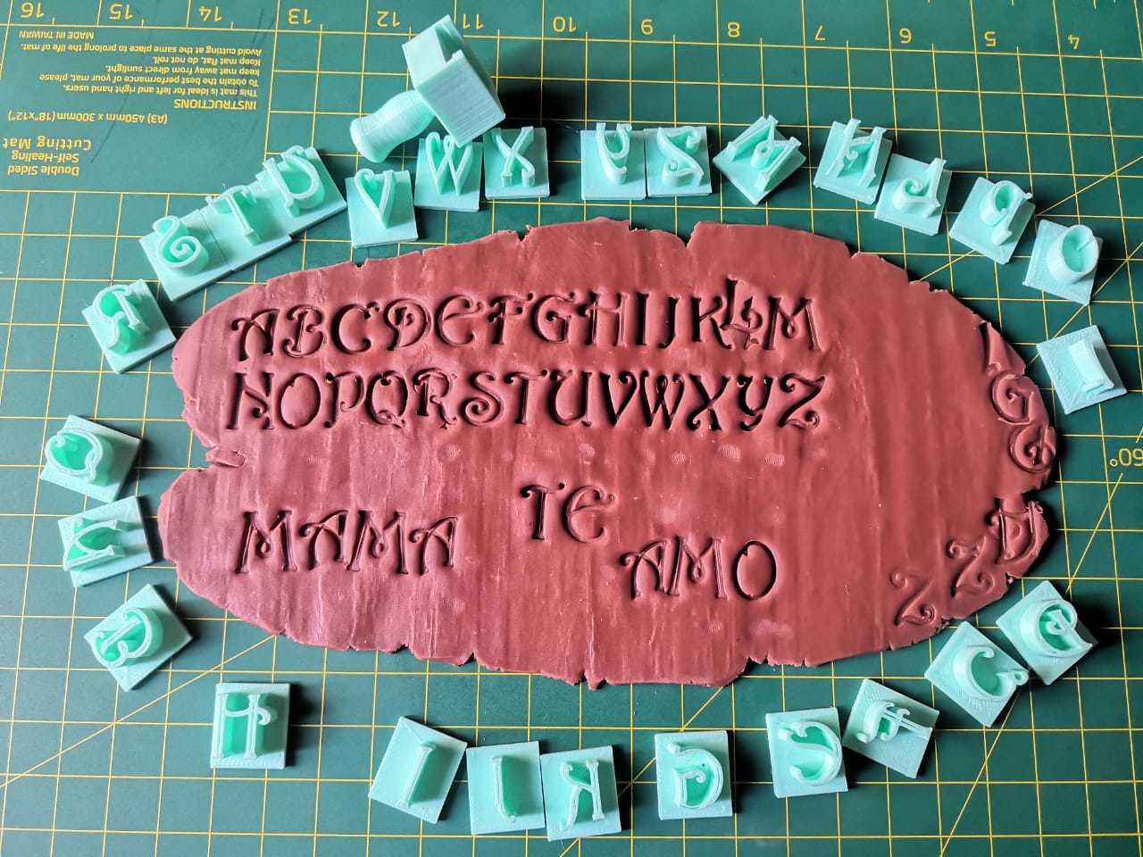 🌵 LETTERS 1.5CM・ 3D File for ・Cults
