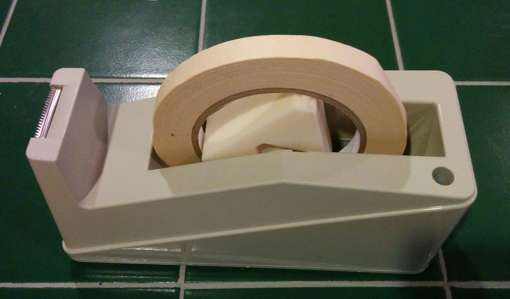 Free STL file Tape Dispenser Insert 🏢・3D printer design to download・Cults