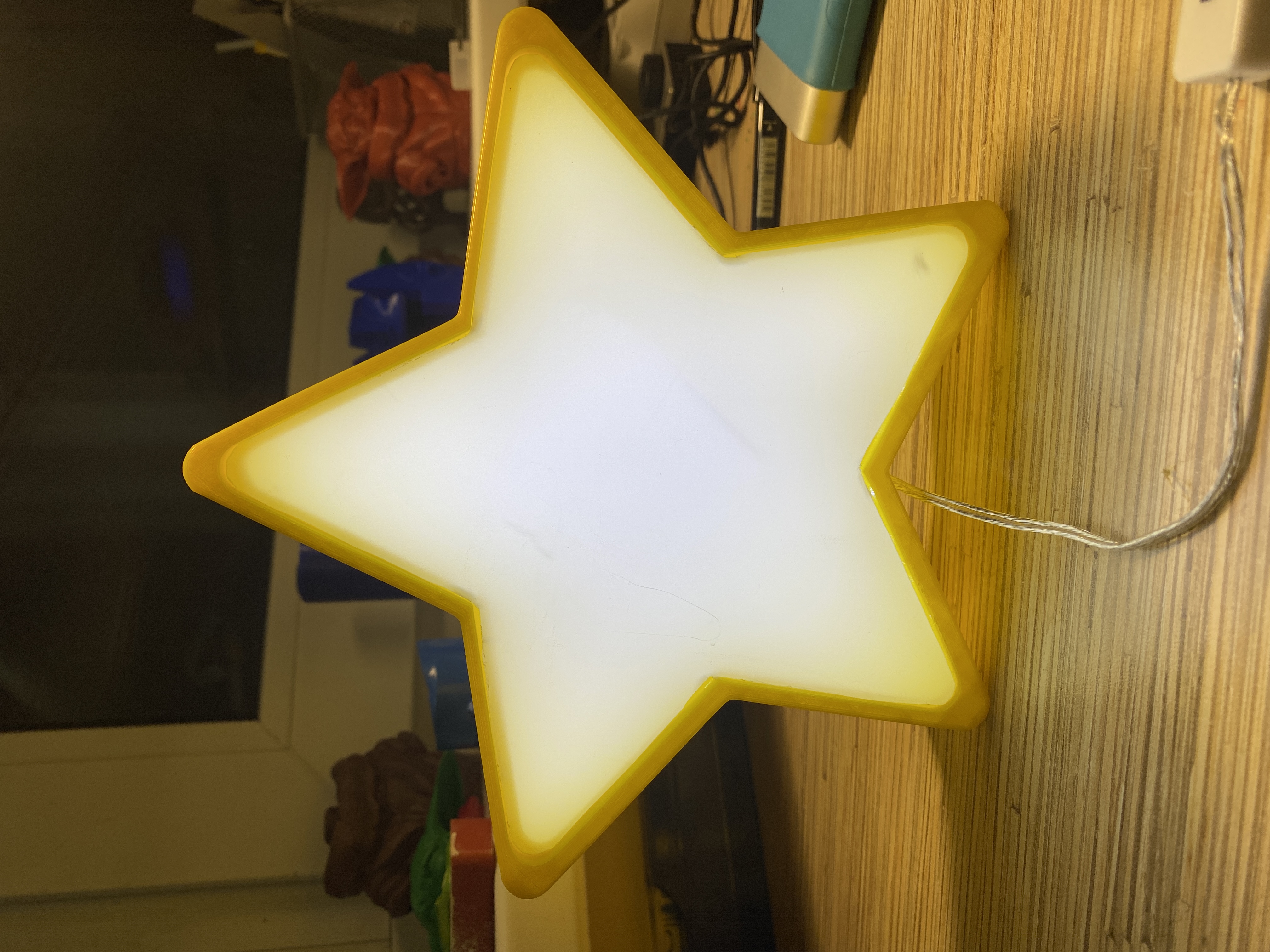 Free STL file Star LED light ⭐・3D printer model to download・Cults