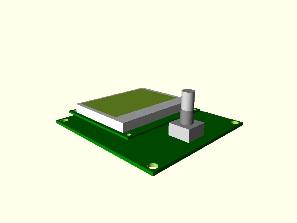 c3554a8e8e0cab54cf08a98bdf3e38a1.png PCB do ecrã Ender2 - modelo openSCAD