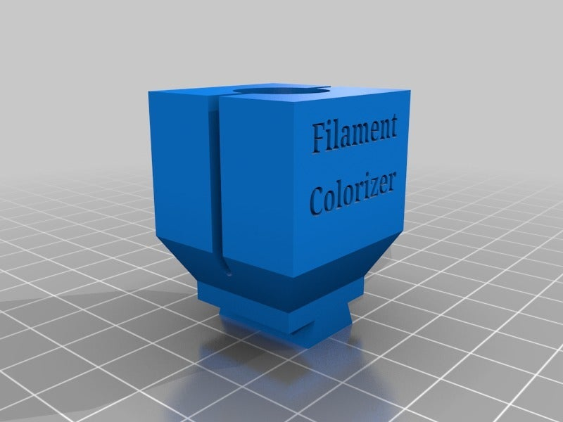 🪢 Filament Colorizer for 1.75 filament・Free STL File for ・Cults