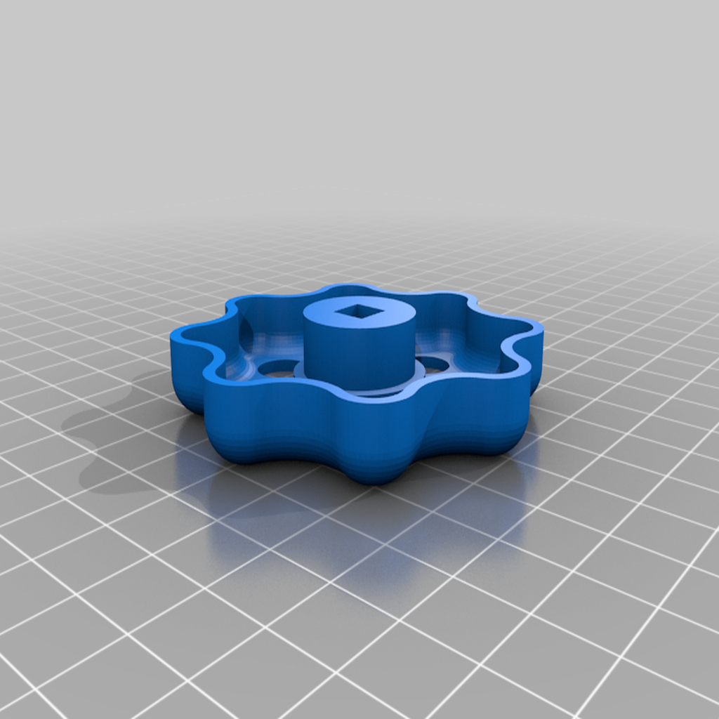 Free STL file SquareThroughHole Knob (Imperial) 🟪 ・3D print design to
