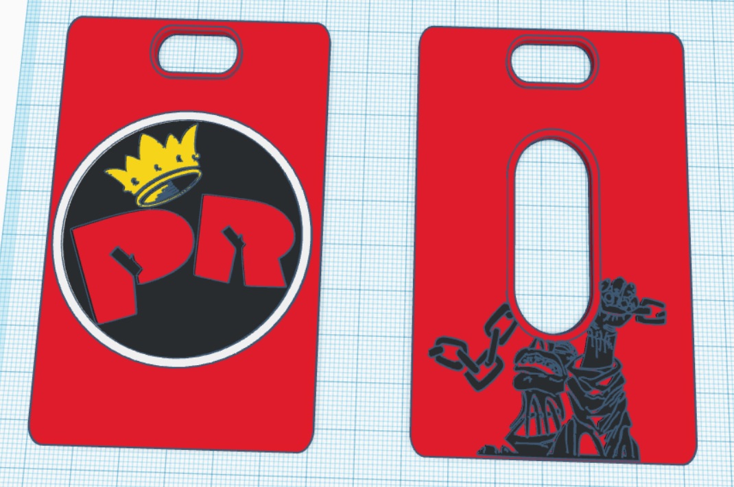 Card Model Rounded Handle STL file round card holder 👽 ・3D printing template to download・Cults