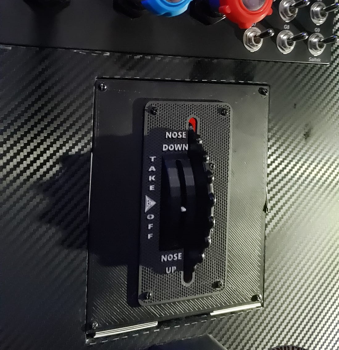STL file trim wheel for flight simulator 🛞 ・3D print design to download ...