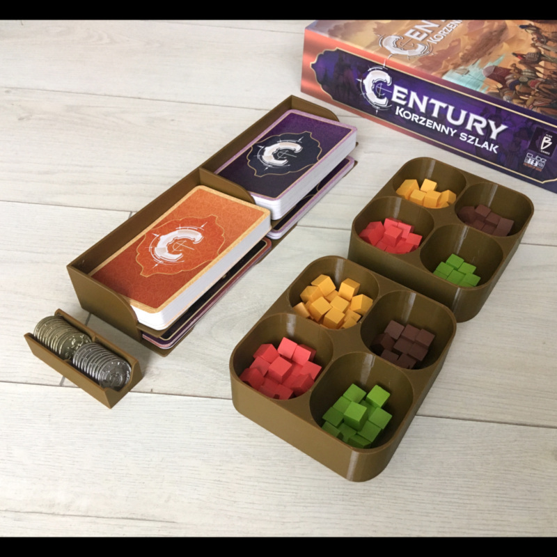 Century Spice Road organizersFree 3D File for Cults