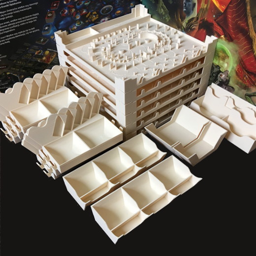 Twilight Imperium Organizers for cards in sleeves 3D File for Cults