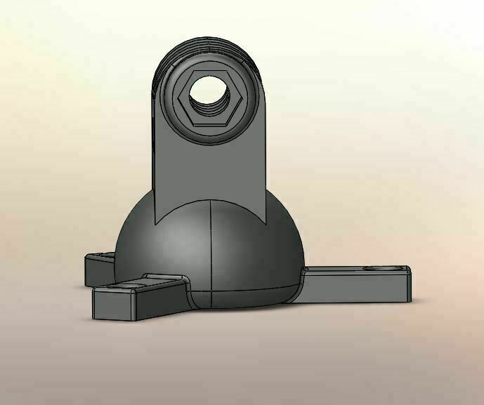 Camera Base Model 📷 ACTION CAMERA BASE WITH 3 LEGS・ STL File for ・Cults