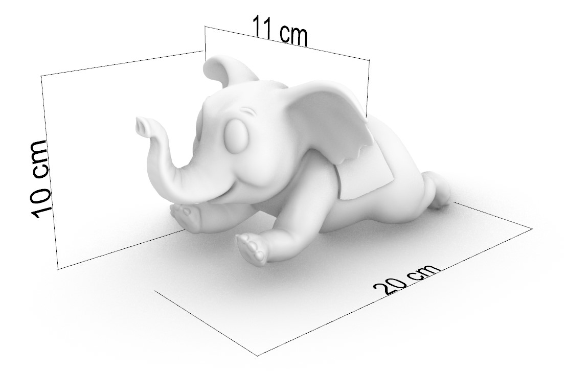 Dumbo - Bébé Eléphant, image size:1109x726