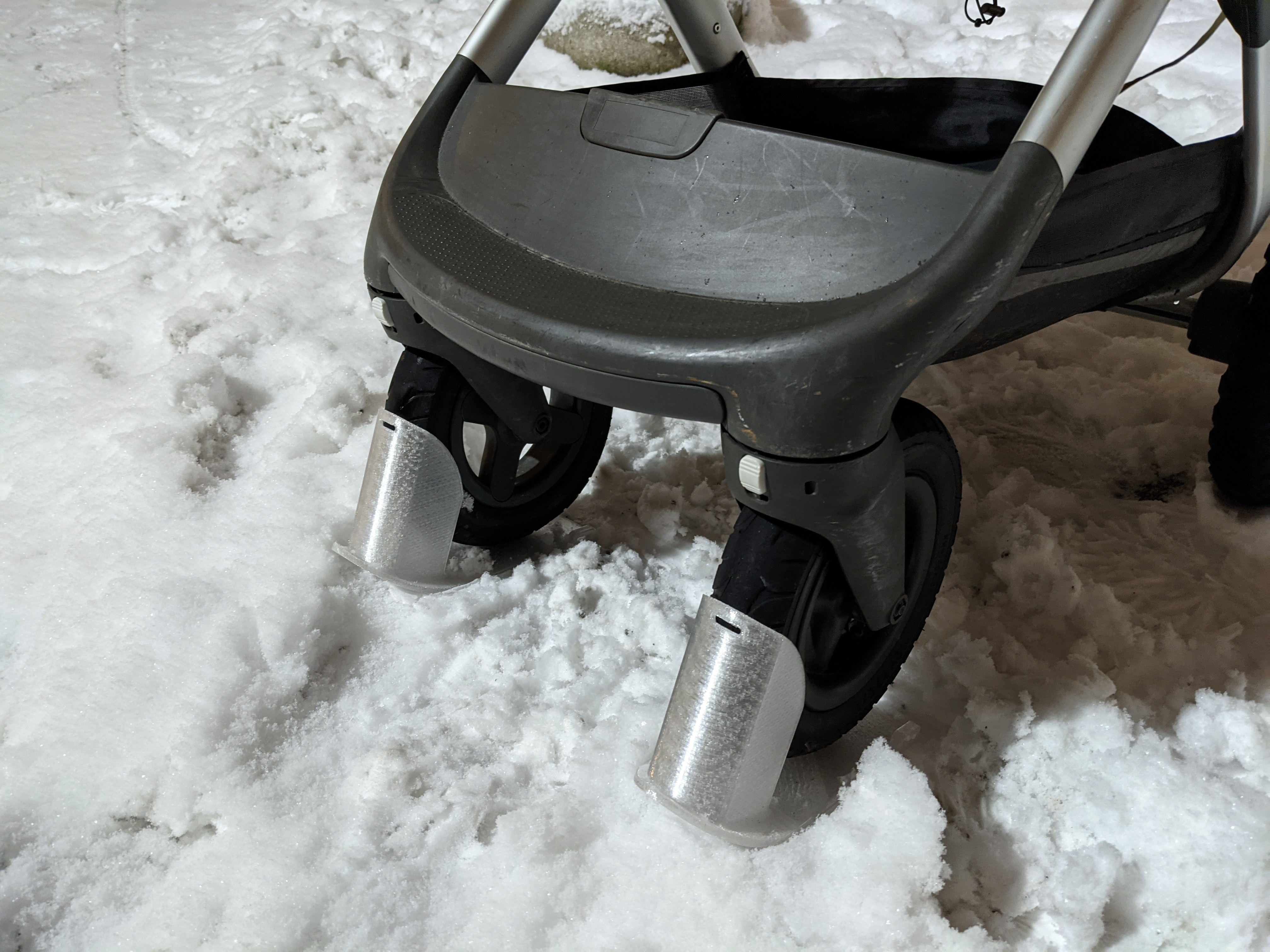 Ski fr Kinderwagen / Buggy STL Datei fr Cults