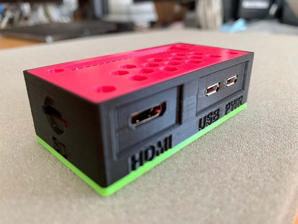 🔧 Raspberry Pi Zero case・Free STL File for ・Cults
