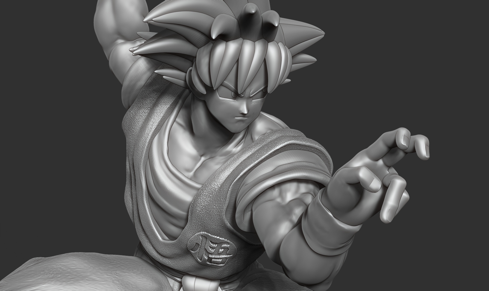 👦 Son Goku - Ready to fight・ 3D File for ・Cults