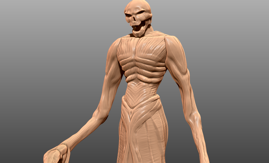 🎲 Boneclaw - Tabletop Miniature・ STL File for ・Cults
