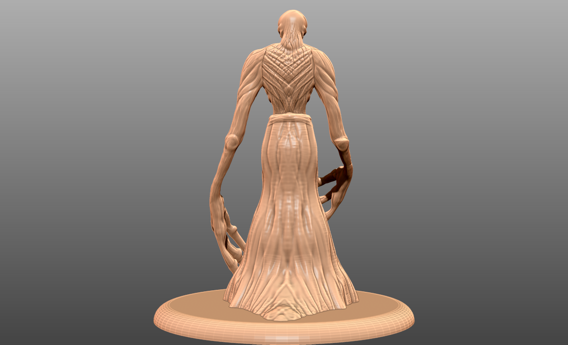 🎲 Boneclaw - Tabletop Miniature・ STL File for ・Cults