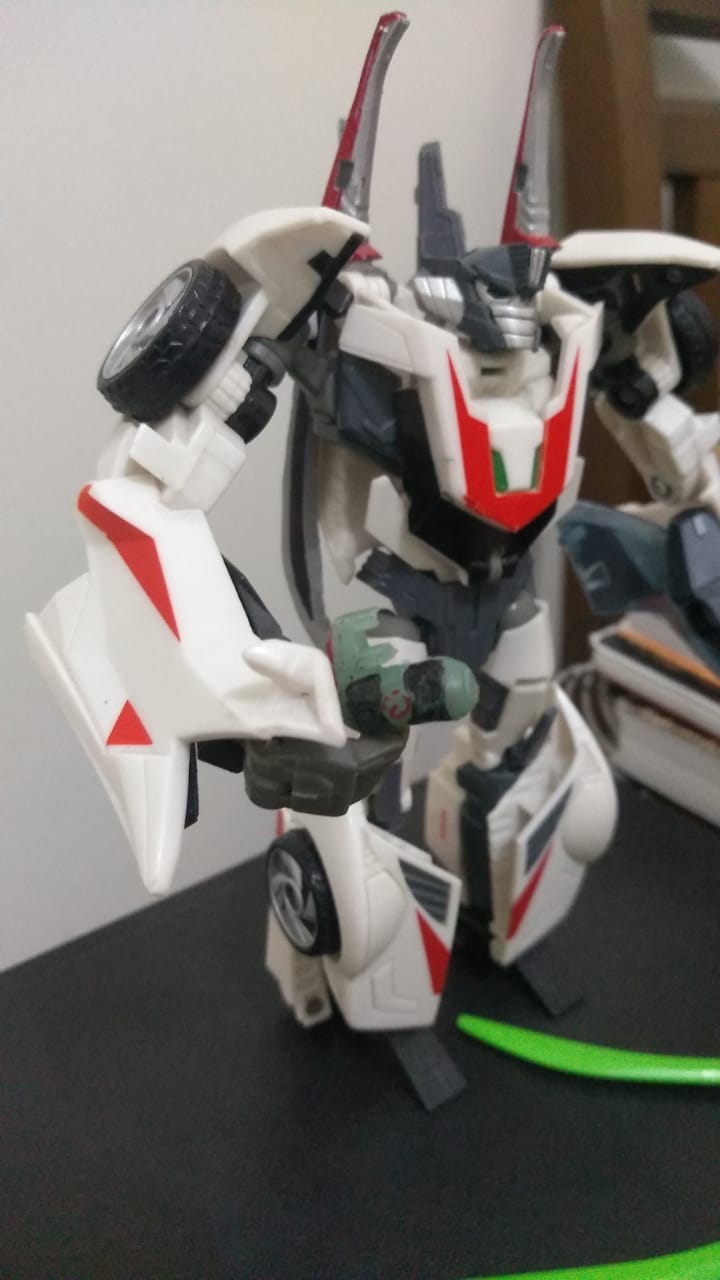 Transformers Ruedas 🤖 TRANSFORMERS Prime Rueda Jack Espadas y Granada・Archivo 3D para ・Cults