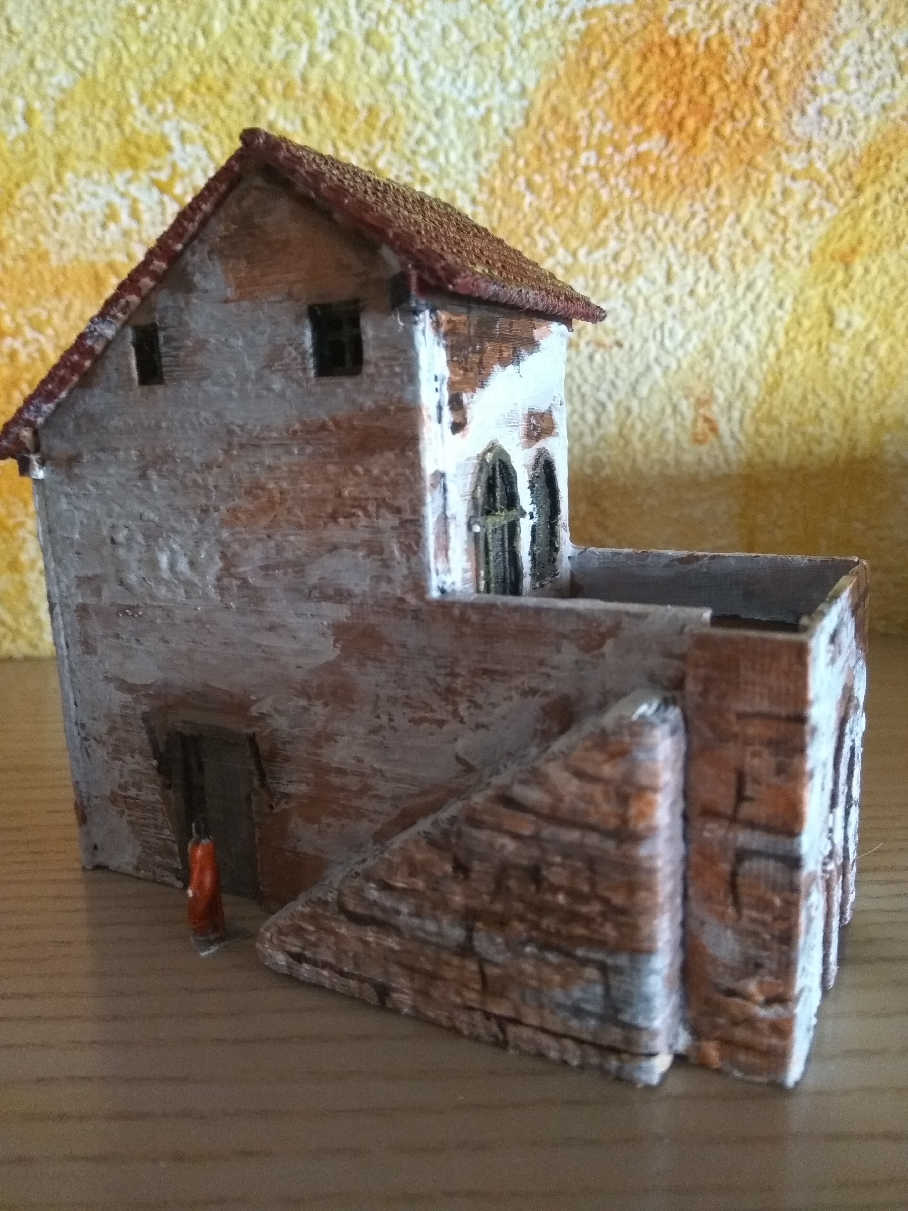 STL file Rustic house for dioramas 3d model 🏠 (OBJ)・3D printer design ...