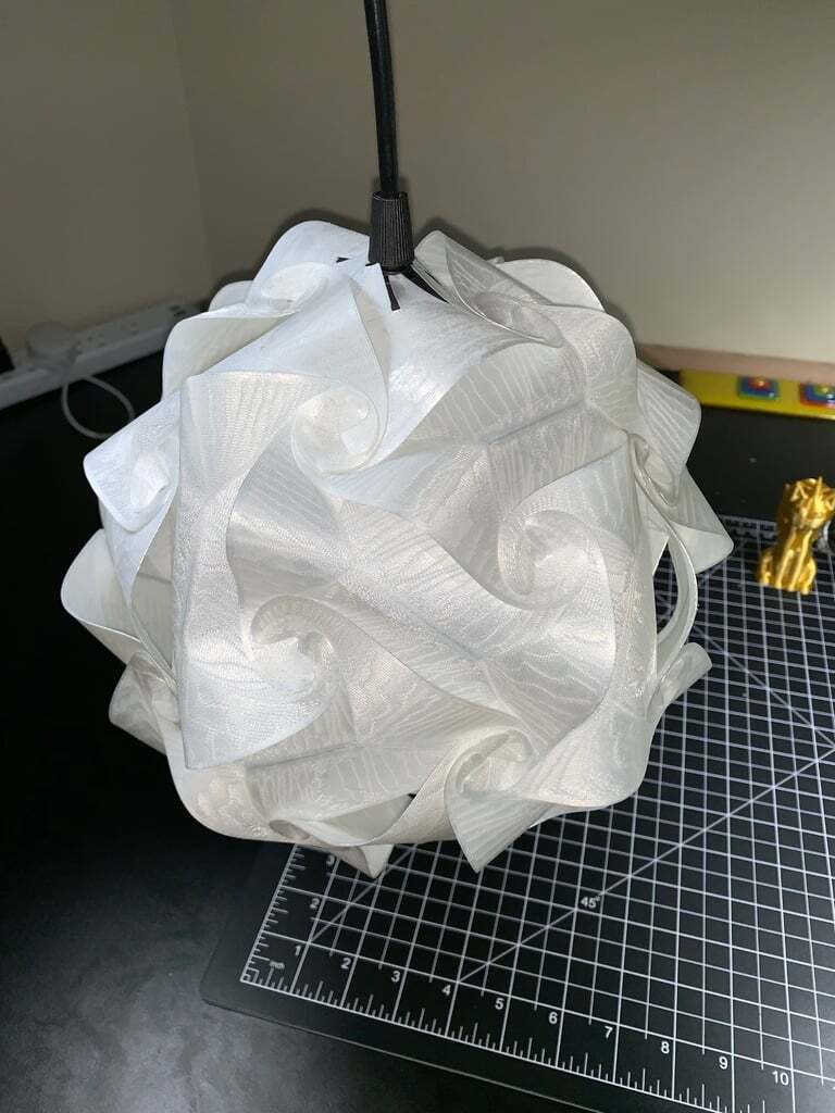 3D print Jigsaw Puzzle Lamp Shade・Cults