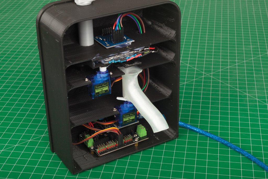 Free STL file Arduino Controlled Coloured M&M's Lolly Sorting Robot 🤖 ...