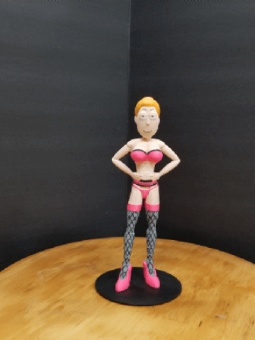 Summer Smith from Rick and Morty Pleasure Chamber episodeFree STL File  for Cults